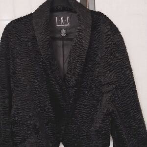INC - faux fur short jacket - Size M Excellent condition Never been worn